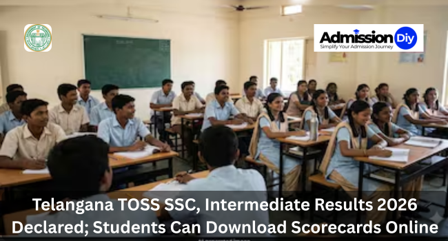 Telangana TOSS SSC, Intermediate Results 2026 Declared; Students Can Download Scorecards Online